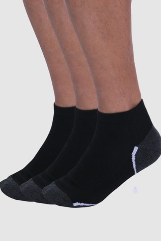 12 paires de socquettes Sport - Noir - Dim