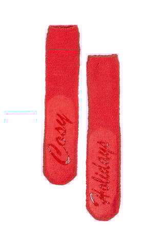 Chaussettes antidérapantes Noel Box Red - Rouge - Etam