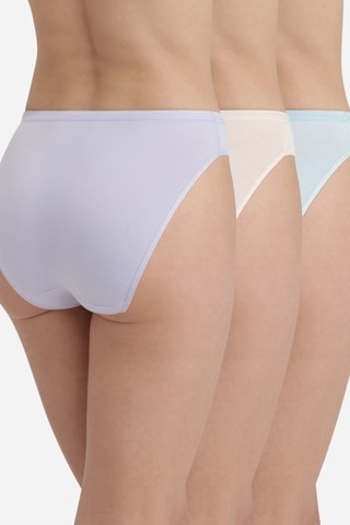 3 culottes Collaboration IDLF - ciel et blanc - Dim