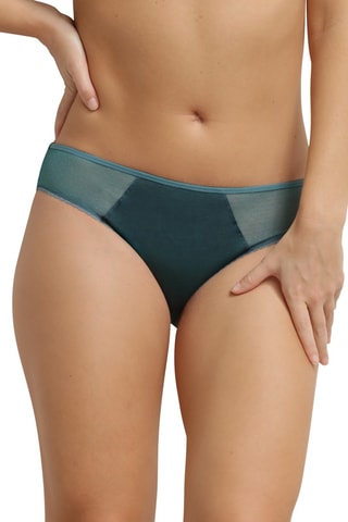Culotte Generous Coton Bio - Vert foncé - Dim