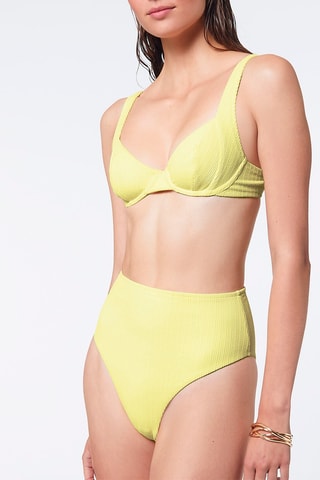 Culotte taille haute Capsule Diane - Jaune pâle - Etam