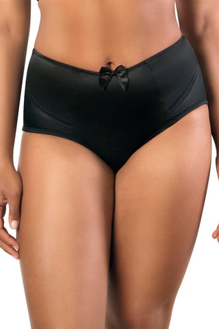 Culotte taille haute Charlotte - Noir  - Parfait