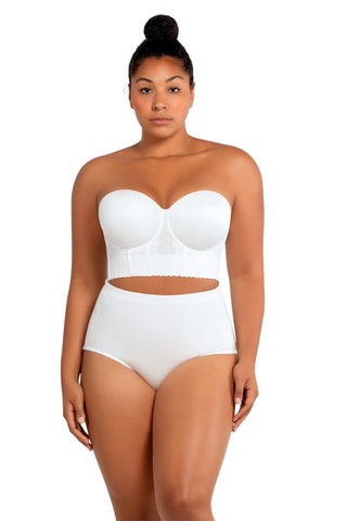 Culotte taille haute Elissa - Blanc - Parfait