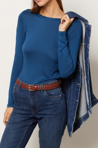 T-shirt - Bleu - Etam