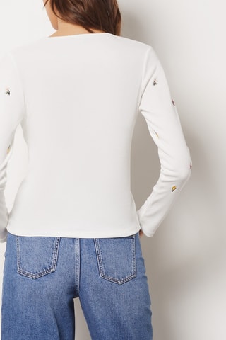 T-shirt - Ecru - Etam