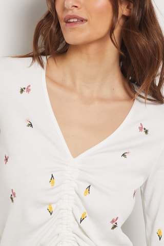 T-shirt - Ecru - Etam