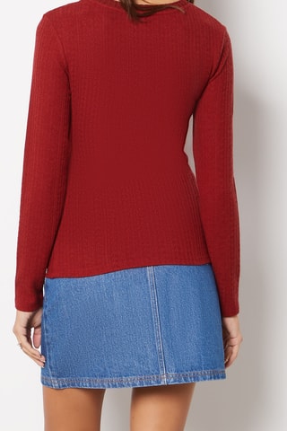 T-shirt - Rouge - Etam