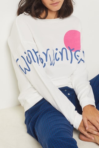 T-shirt - Blanc - Etam