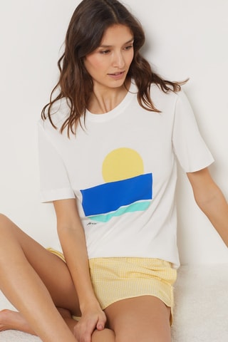 TshirtGabryela - Blanc  - Etam