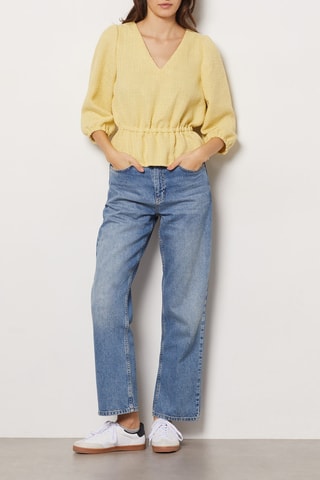 Blouse - Jaune - Etam