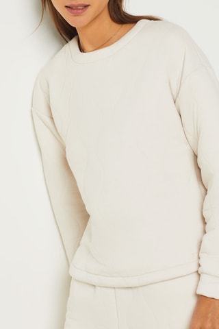 Sweat de pyjama Danae - Beige - Etam