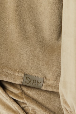 Sweat en velours Berty Kaki olive - Etam