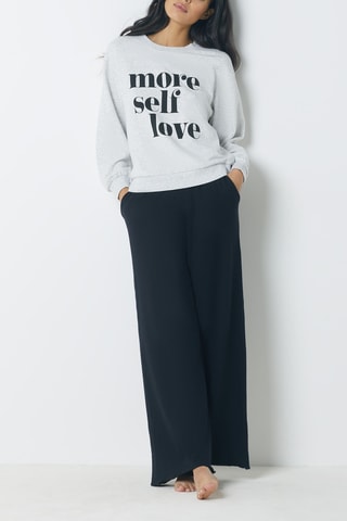 Sweat Danys - Gris clair chiné - Etam