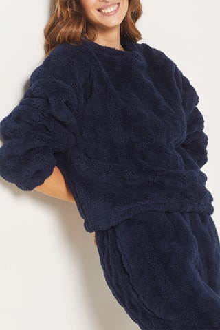 Sweat de pyjama Nalane - Bleu marine - Etam