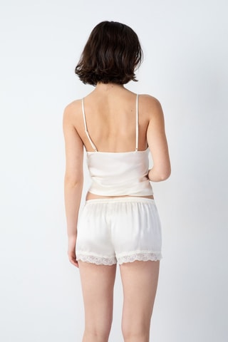 Short en soie  Milky - Écru  - Etam