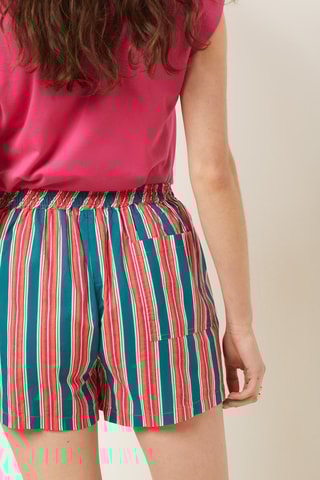 Short de pyjama taille haute Bahananas Fuchsia - Etam