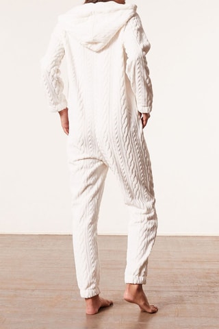 Combinaison à capuche Bloom Ecru - Etam