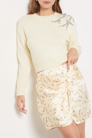 Minijupe - Crème - Etam