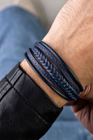 Pulseira - Azul-escuro - Marc Malone