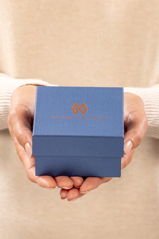 Relógio de quartzo em aço - Prateado e dourado-rosa - Victoria Walls