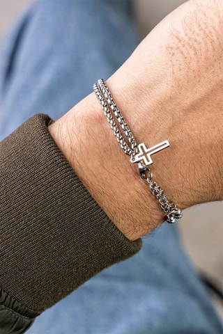 Pulseira - Prateado - Marc Malone