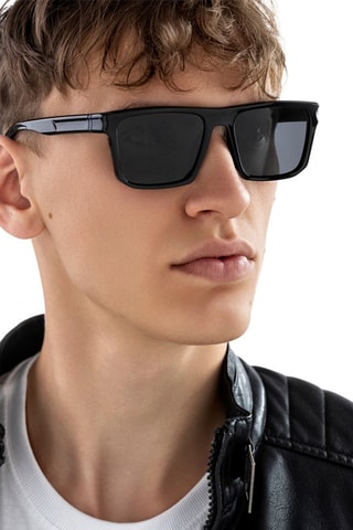 Óculos de sol polarizados unissexo - Preto