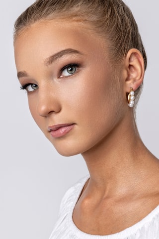 Argolas Angel - Banhadas a ouro amarelo