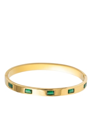 Pulseira rígida - Banhado a ouro amarelo