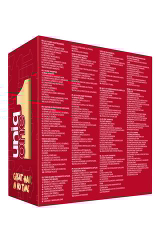 Duo uniqone champô e spray sem enxaguamento - Cabelos secos e estragados - 2 produtos