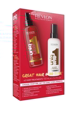 Estuche de tratamiento capilar Uniqone - 2 productos