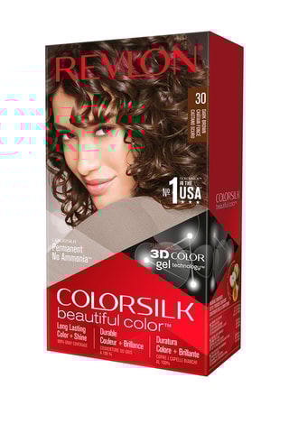 Tinta permanente Colorsilk - Castanho-escuro - 130 ml