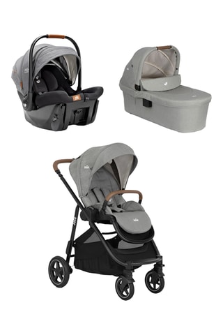 Buggy Versatrax + Reiswieg Ramble XL + Autostoeltje Sprint - Grijs - Vanaf de Geboorte