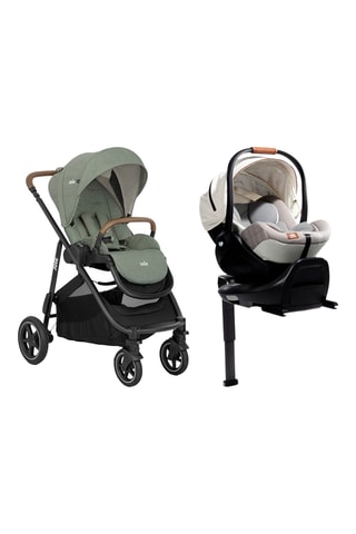 Buggy Versatrax + Autostoeltje I-Level Recline - Groen - Vanaf de Geboorte