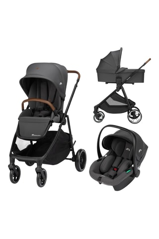 Buggy 3-in-1 Luvia Trivio - Vanaf de geboorte - T/m 22 kg - Grijs