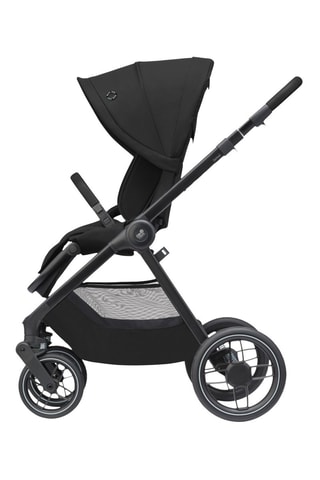 Inklapbare Buggy MC Oxford - Vanaf de Geboorte t/m 4 Jaar - T/m 22 kg - Zwart
