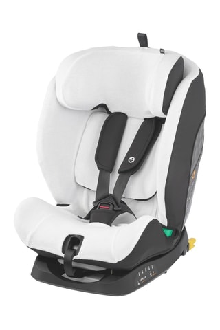 Funda para silla de coche de algodón orgánico Bébé Confort - De 15 meses a 12 años - Blanco - Blanco