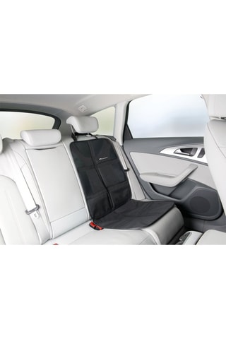 Protector de asiento posterior - Negro - 30 x 26 x 7,6 cm
