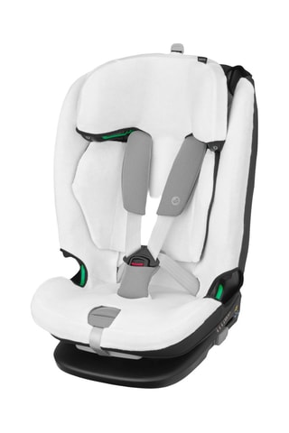 Funda para silla de coche Bébé Confort - De 15 meses a 12 años - Blanco - Blanco