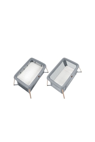 Cuna de viaje Calao - Desde recién nacido - Hasta 9 kg - Gris