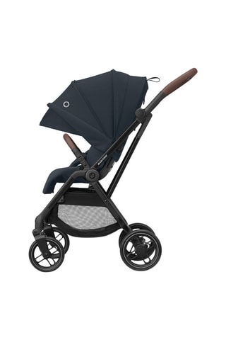 Silla de paseo plegable Leoana 2 - Antracita - De recién nacido a 4 años - Hasta 22 kg - Negro