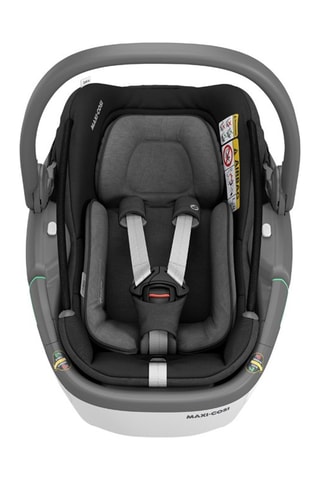 Silla de coche Coral 360 I-Size - Negro - Desde recién nacido - De 40 a 75 cm - Negro