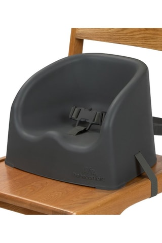 Alzador de silla Essent Booster - Gris - De 6 meses a 3 años - Hasta 15 kg - 