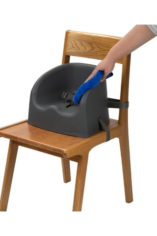 Alzador de silla Essent Booster - Gris - De 6 meses a 3 años - Hasta 15 kg - 