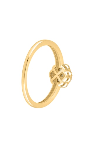 Bague - Or jaune et diamants