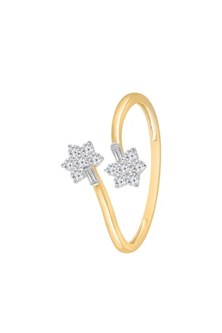 Bague - Or jaune et diamants