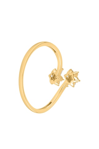 Bague - Or jaune et diamants