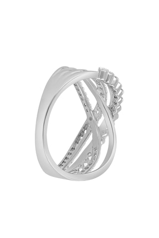 Bague - Or blanc et diamants