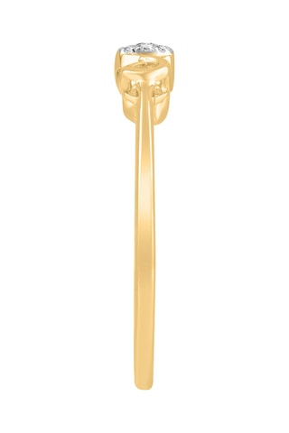 Bague - Or jaune et diamants