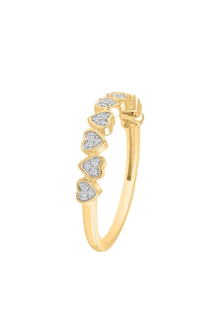 Bague - Or jaune et diamants