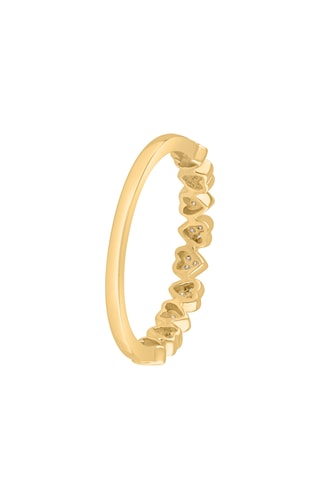 Bague - Or jaune et diamants